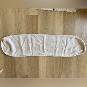 Parachute Home Vintage Linen Bolster Pillow Cover in Natural